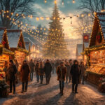 Le Marché de Noël à Vannes: une de l'unité Magique